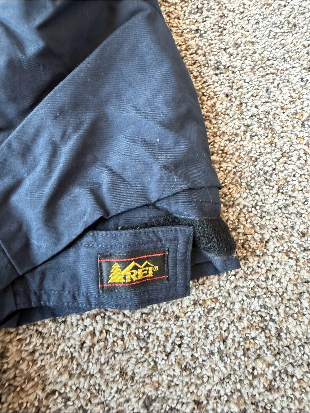 Vintage REI Men's Small Navy Blue Multi Pocket Outdoor Field Hiking Jacket